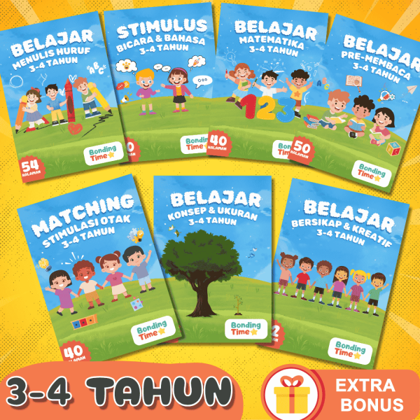 Modul Belajar 3-4 Tahun