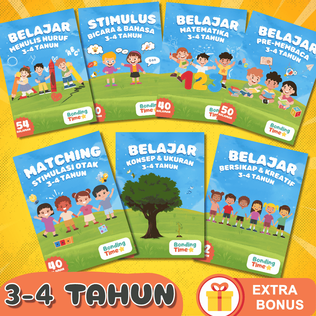 Modul Belajar 3-4 Tahun