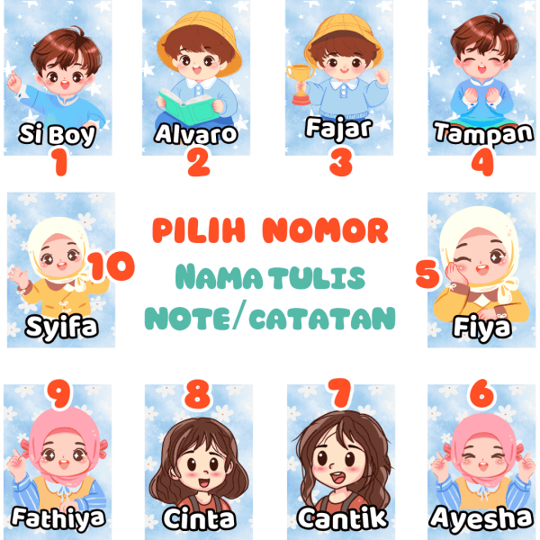 Buku Aktivitas Custom Nama 2-5 Tahun - Image 3